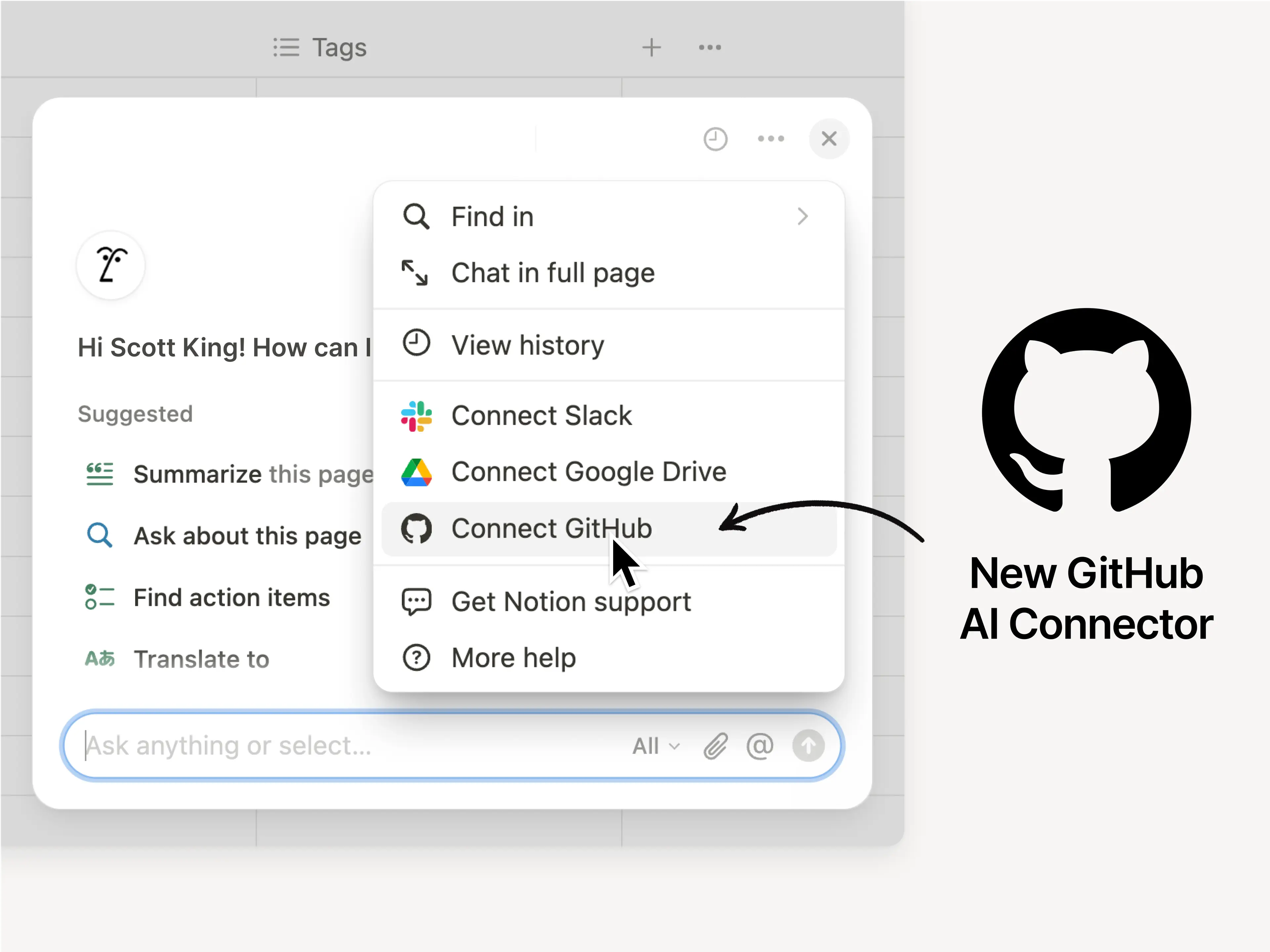 GitHub AI Connector (Beta)