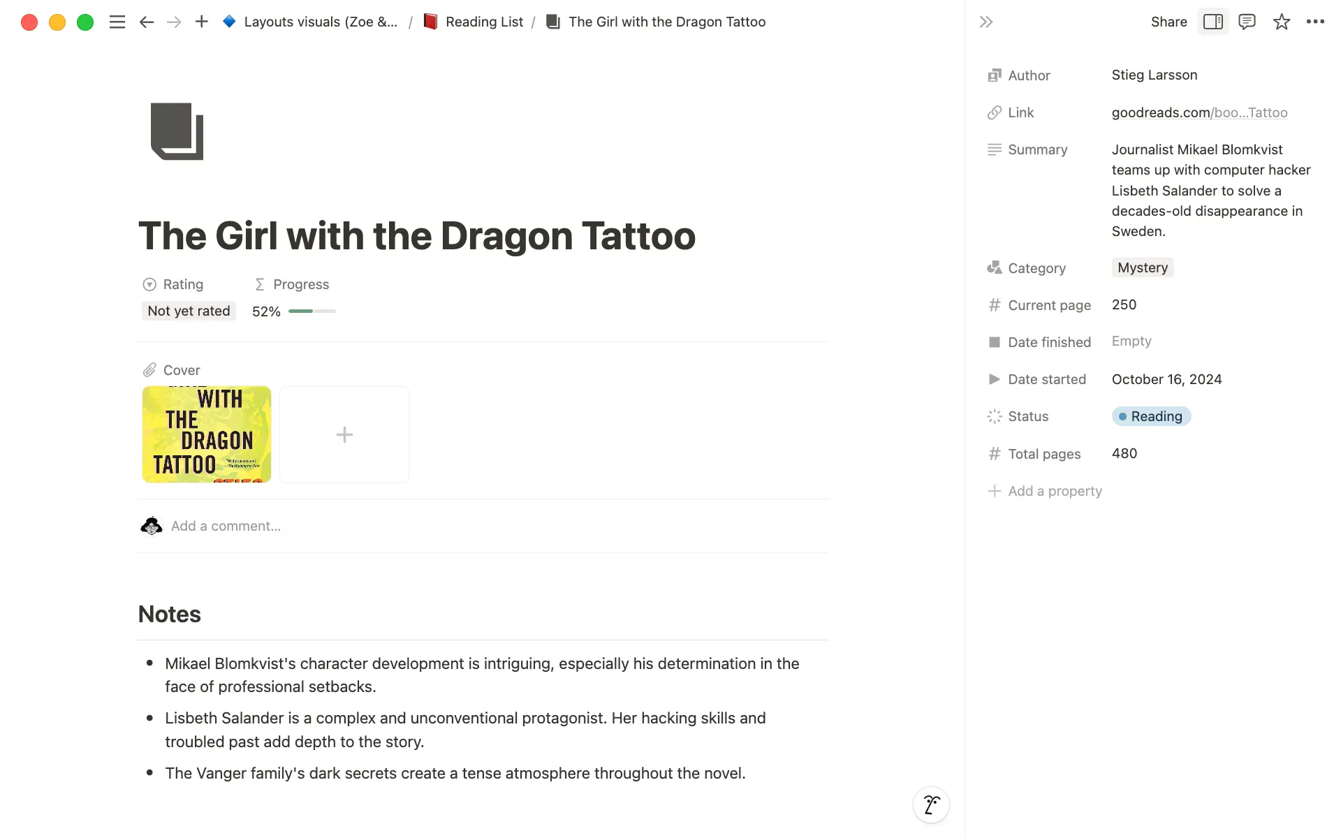 메인 페이지에 간단하고 이해하기 쉬운 보기를 만들면서 모든 것을 트래킹하세요.