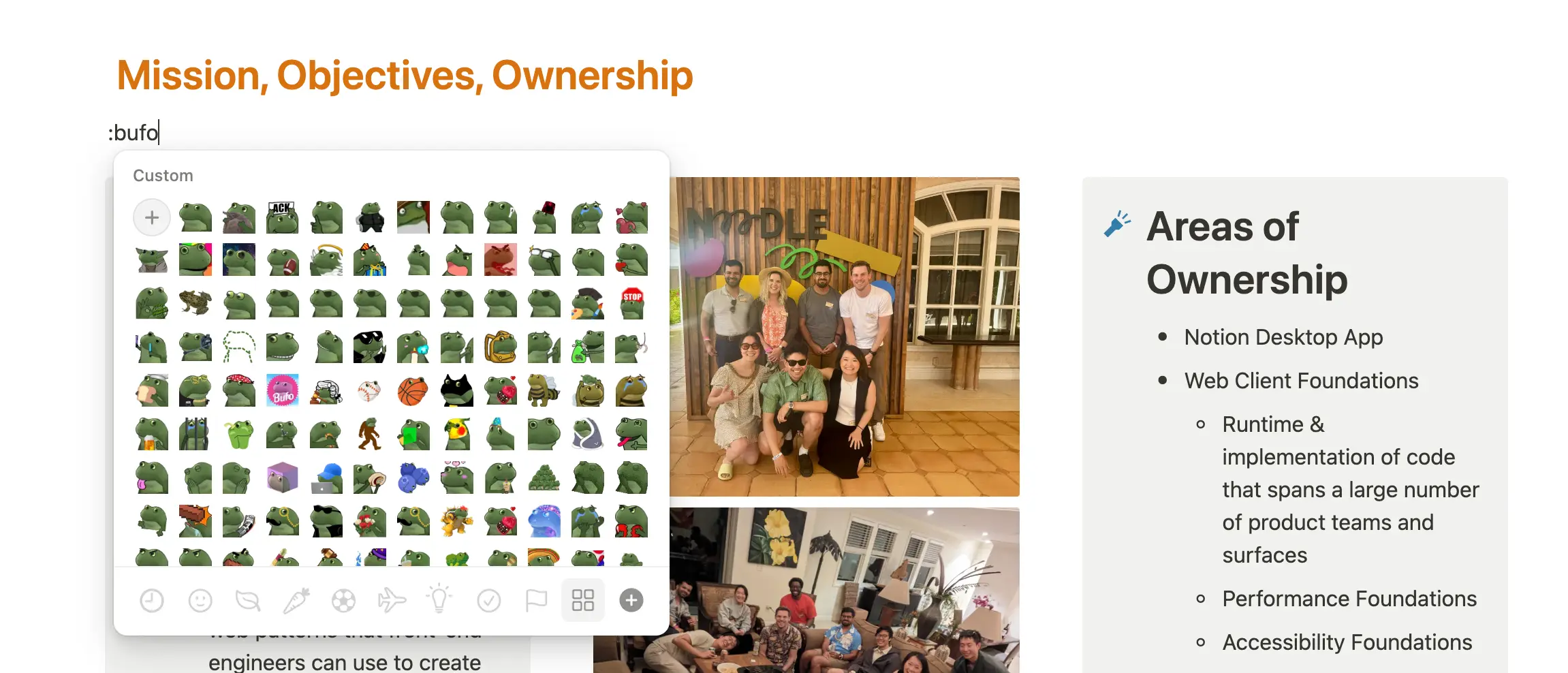 Our initial brief and the A-team behind the effort