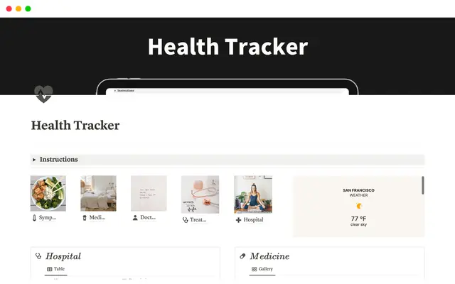 Health Tracker